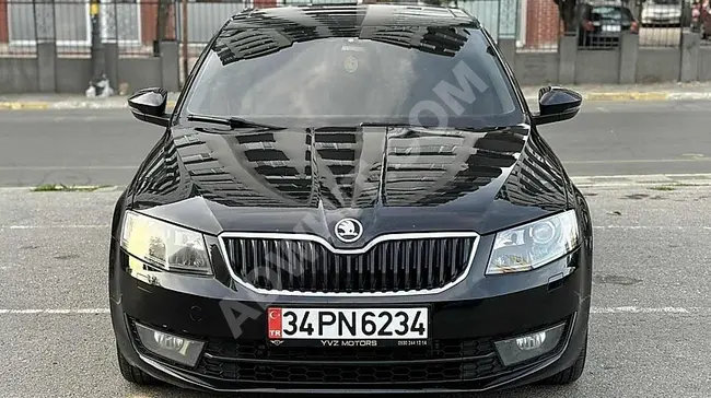 SKODA OCTAVİA CR 1.6TDİ موديل 2016 فتحة سقف  ونظام نقل DSG.