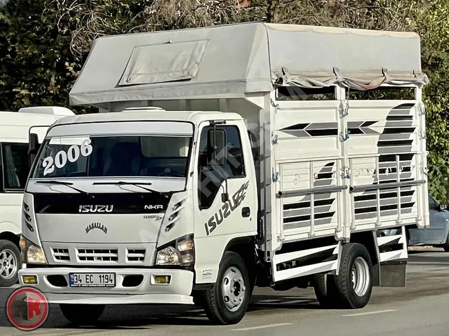 ISUZU NKR Truck Model 2006 with valid inspection and original kilometer from MEHMET KÖROĞLU