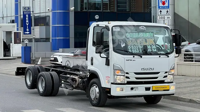 HUZUR'DAN 2023 10 TEKER GARANTİLİ KÖRÜKLÜ ISUZU NPR3D KABN KLIMA