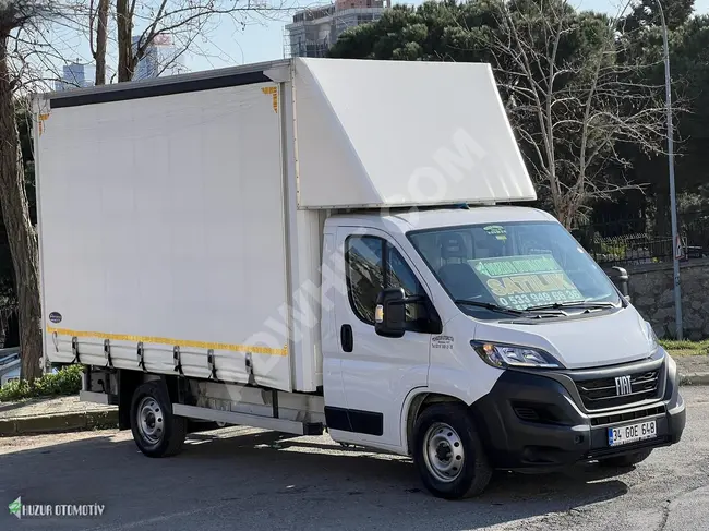 Small truck 4200L FIAT DUCATO model 2023 box with large folding doors without defects, from HUZUR