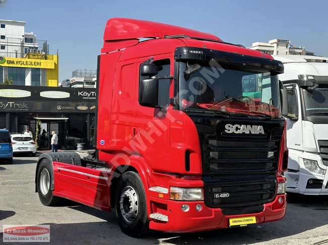 2012 - SCANİA G420 - بمحرك EURO 5 - بمثبط سرعة Röterdar - عداد مسافة منخفض - من ERBURAK