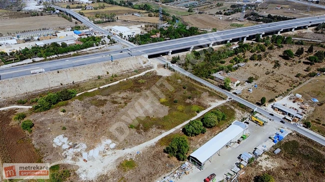 A licensed land with an area of 4689 m² on the asphalt road in ÇATALCA