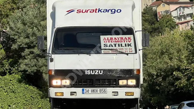 ALBAYRAK OTOMOTİV'DEN 1994 ISUZU NPR KAPALI SAÇ KASALI KAMYON