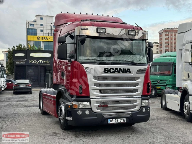 شاحنة SCANIA G420 موديل 2012  EURO 5 مع عداد كيلومترات منخفض من ERBURAK