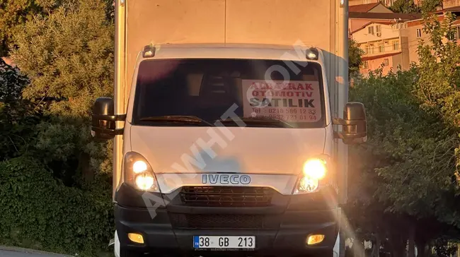 Iveco Daily truck model 2014 with a closed insulated truck box from Albayrak Otomotiv