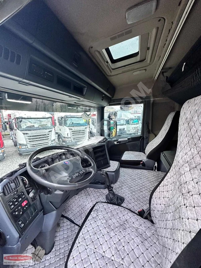 شاحنة SCANIA G420 موديل 2012  EURO 5 مع عداد كيلومترات منخفض من ERBURAK