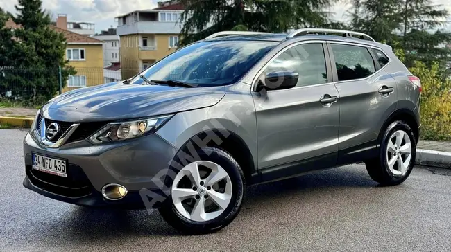 NİSSAN QASHQAİ 1.5 موديل 2015  ديزل 110 حصان - 136,000 كم مع تجهيزات إضافية