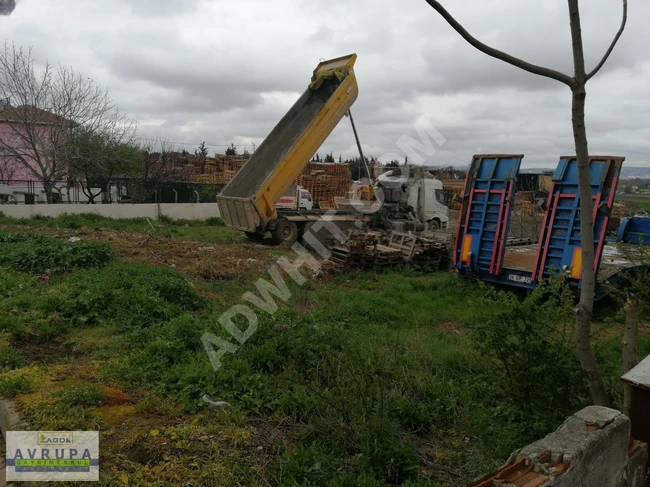 Commercial land for construction with an area of 495 square meters from AVRUPA REAL ESTATE