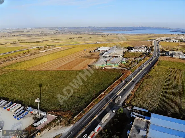 ATAK TİCARİ'DEN GÜMRÜĞE GİDEN ASFALT YOLA CEPHELİ HARİKA ARSA !!