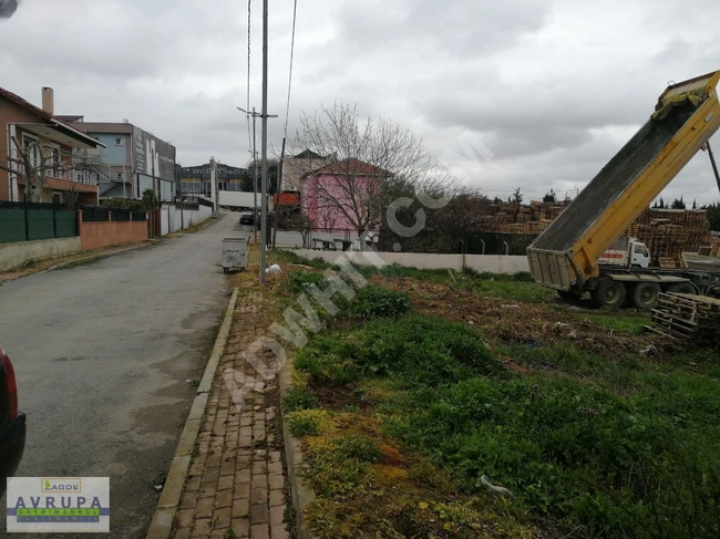 Commercial land for construction with an area of 495 square meters from AVRUPA REAL ESTATE