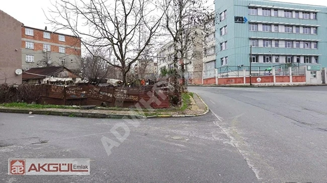 Land area of 394 m² for sale in the city center and on the street, with urban planning in ARNAVUTKÖY, BOLLUCA