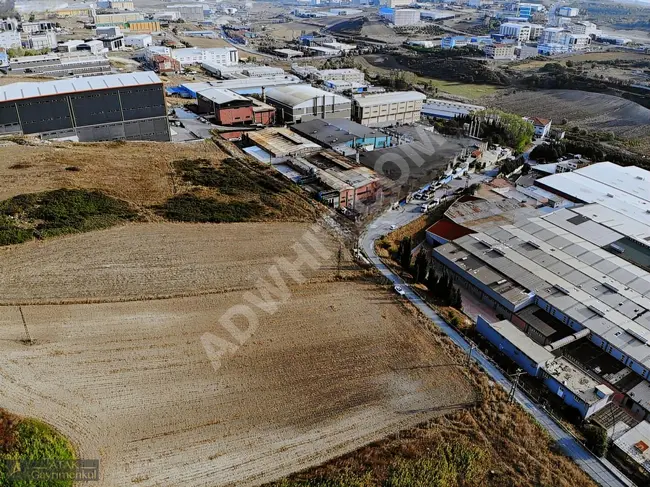 Industrial land with an area of 6,314 square meters for sale in HADIMKÖY- on a corner - from ATAK