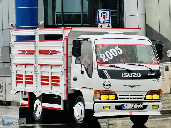 HASAN KÖROĞLU"DAN 2005 ISUZU LOW SIFIR 3 İLAVELİ AÇIK SAÇ KASALI