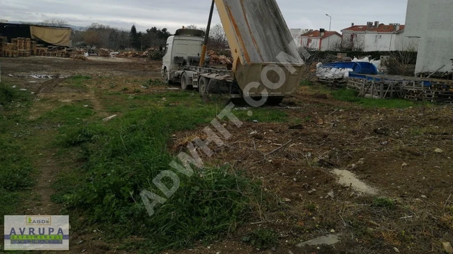 Commercial land for construction with an area of 495 square meters from AVRUPA REAL ESTATE