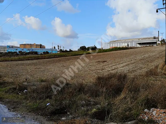 Industrial land with an area of 6,314 square meters for sale in HADIMKÖY- on a corner - from ATAK