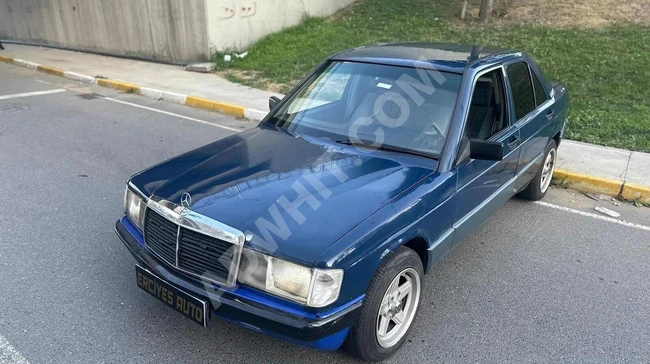 Mercedes - Benz موديل 1990، 190 E بنزين & غاز LPG، صيانة ممتازة، بلا مصاريف إضافية - من ERCİYES AUTO