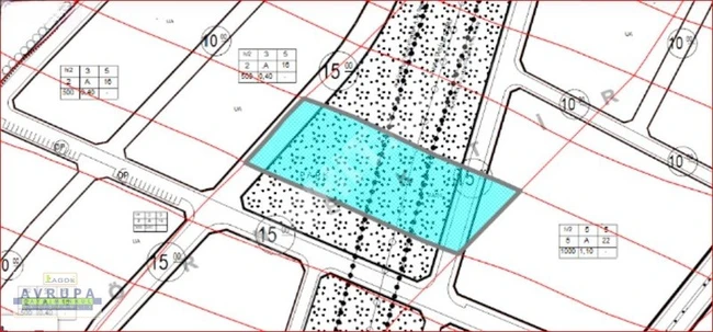 AVRUPA GARİMENKUL'den İMAR İÇİNDE 1,911 m2 YATIRIMLIK