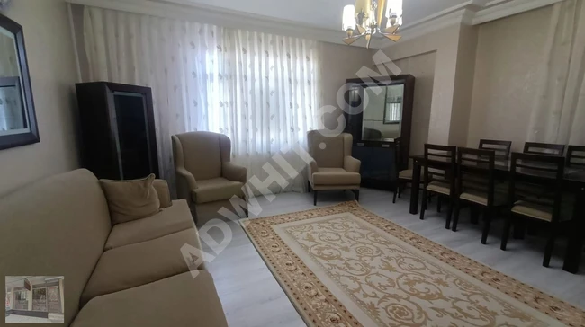 Furnished 3+1 apartment for rent next to BAHÇELİEVLER Public Hospital - from HİLAL EMLAK