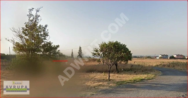 AVRUPA GAYRİMENKUL den 867 m2 VİLLA İMARLI NET ARSA,