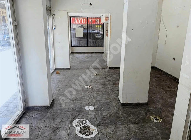 Shop for sale with an area of 50 square meters, free of expenses. From ERARSLAN