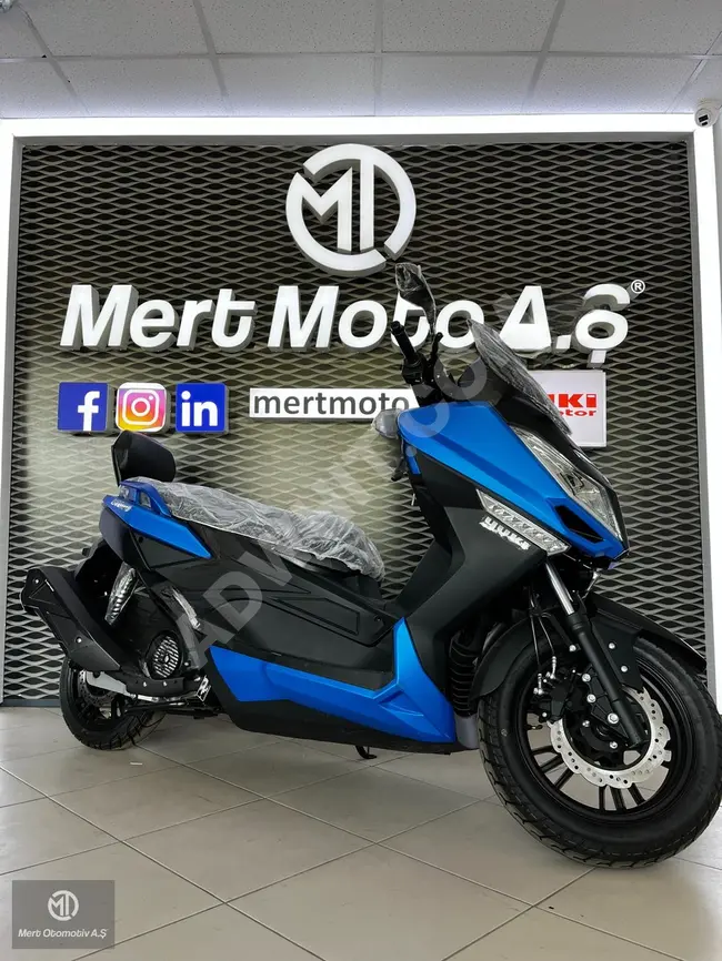 YUKİ STROM 125 CC MAXİ SCOOTER- VADE FARKSIZ 9 TAKSİT İMKANI