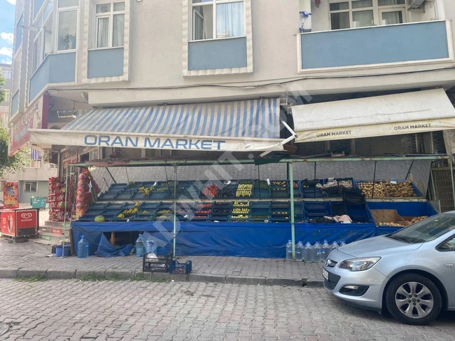 Shop with a storage for sale with an area of 200 square meters with 3 open fronts and located 200 meters from BAHÇELİEVLER government hospital - from ERARSLAN EMLAK