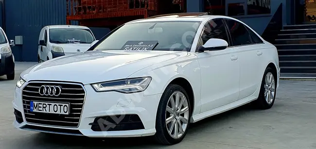 2016 - AUDİ A 6 SEDAN 2.0 TDİ DSG LİMOUSINE - ابواب شفط - مقاعد تدفئة - جلد - بقوة 190 حصان