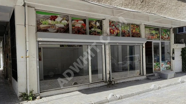 Shop for sale with an area of 50 square meters, free of expenses. From ERARSLAN