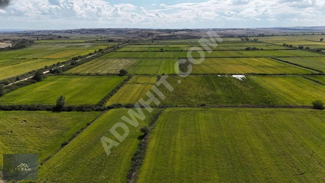 اراضي زراعية المغمورة بالمياه للبيع بمساحة 23240 في قرية ÇAKMAK  منطقة UZUNKÖPRÜ