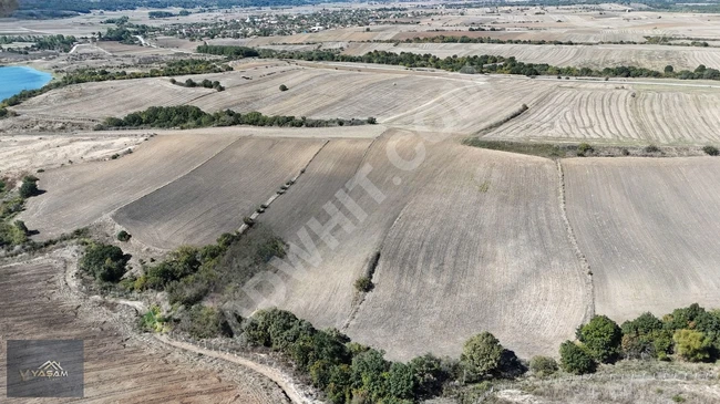 Land for sale with an area of 4938 square meters, located the third plot away from the main road in the area UZUNKÖPRÜ ÇÖPKÖY