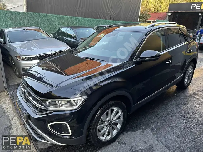 سيارة - VW T-ROC 1.5 TSI STYLE موديل 2023 بدون طلاء  8,000 كم من  PEPA OTOMOTİV