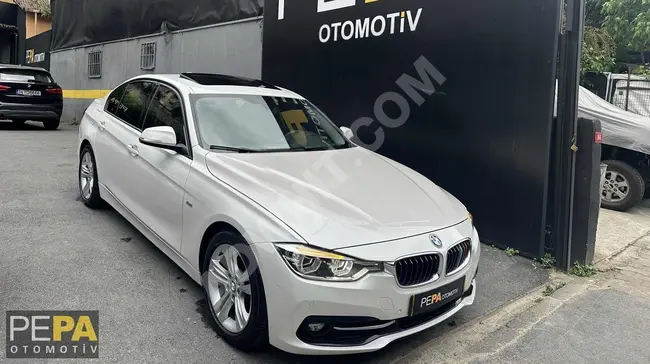 BMW 320i ED Sport Line model 2016 in white 77,000 km from PEPA OTOMOTİV