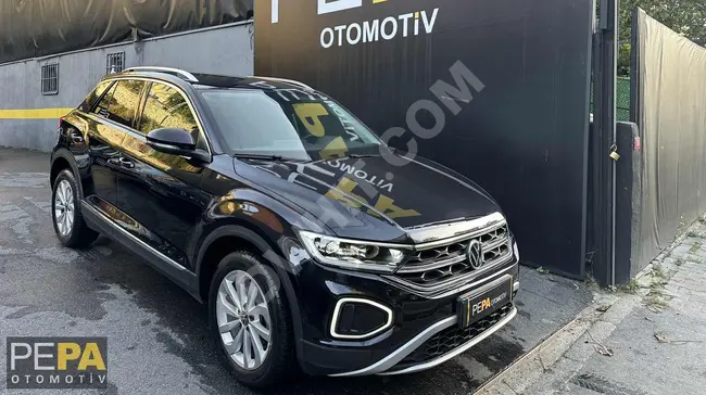 سيارة - VW T-ROC 1.5 TSI STYLE موديل 2023 بدون طلاء  8,000 كم من  PEPA OTOMOTİV