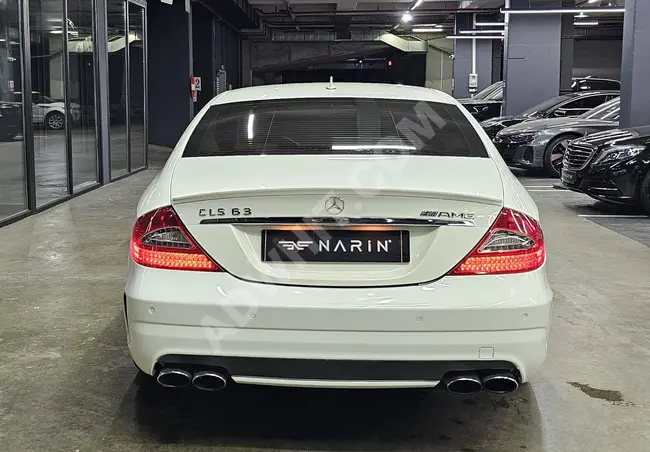 MERCEDES BENZ CLS63 AMG 6.3 V8 car, model 2010 with 514 horsepower from NARİN