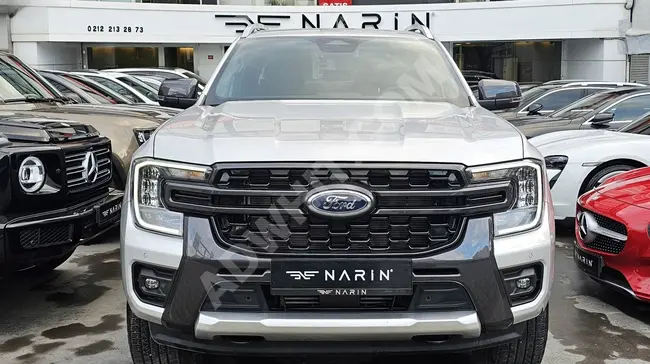 سيارة FORD RANGER 2.0 ECOBLUE 4X4 WİLDTRAK 10A موديل 2023 (بواسطة الوكيل)