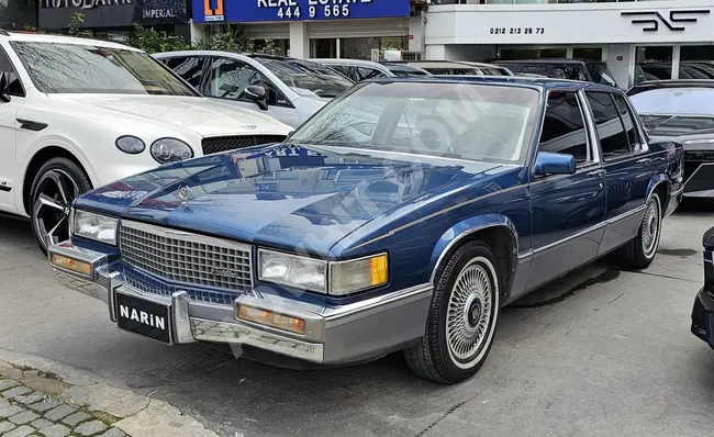 CADILLAC DEVILLE car 4.5 STD V8 model 1990