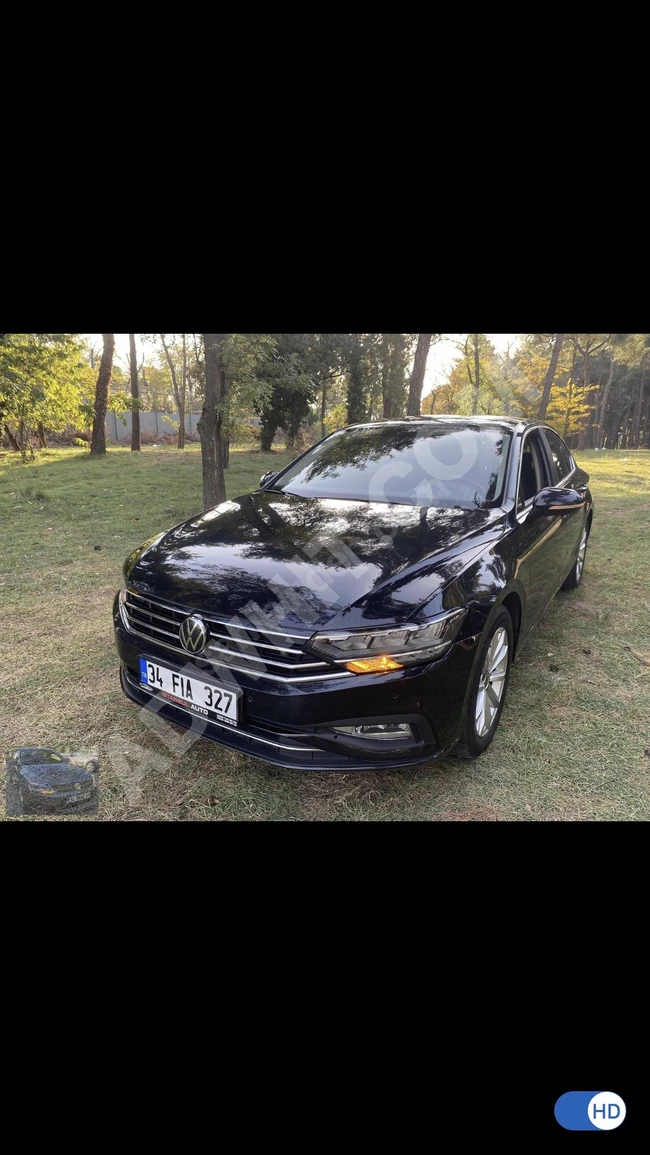 Volkswagen PASSAT BUSINESS car from the first owner - Agency maintenance - Free from accidents and without paint.