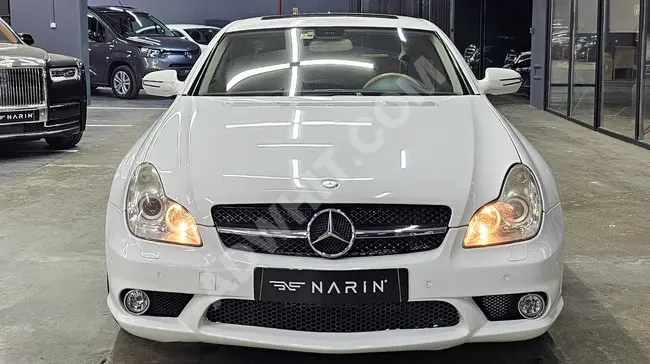 MERCEDES BENZ CLS63 AMG 6.3 V8 car, model 2010 with 514 horsepower from NARİN