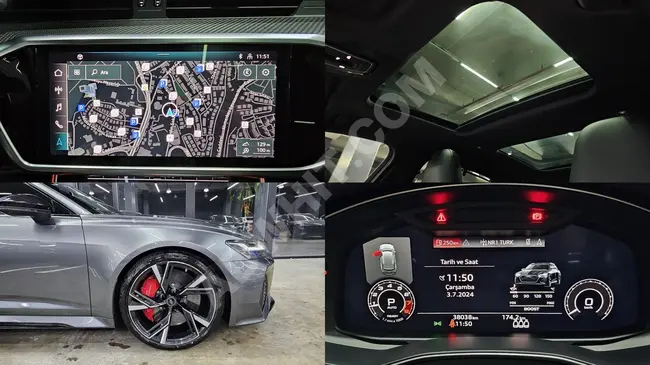 AUDİ RS6 4.0 TFSI QUATTRO car model 2020 600 horsepower from NARİN