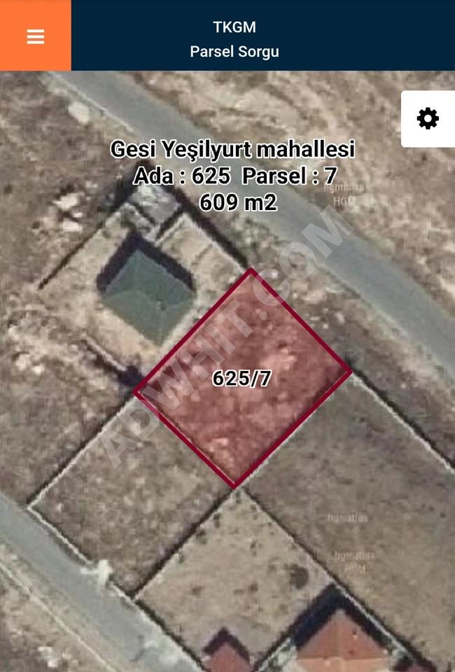 The plot of land for your dream villa in Gesi by Tamkonut Gayrimenkul