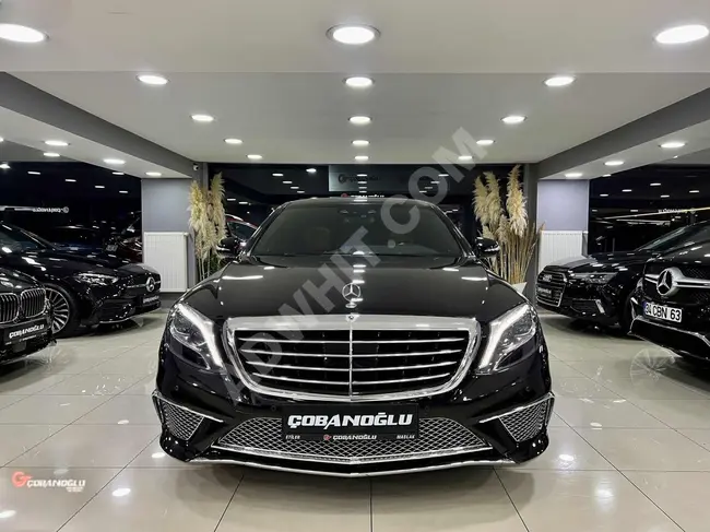 MERCEDES-BENZ S350d L AMG 9G-TRONİC 2017 - بوسائد هوائية , مقاعد مدفأة ومع تدليك , ابواب شفط