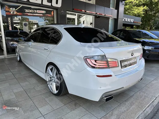 2014 BOYASIZ BMW 5.20İ VAKUM-NBT-HAYALET-M5 FAR-M5 STOP-20 JANT