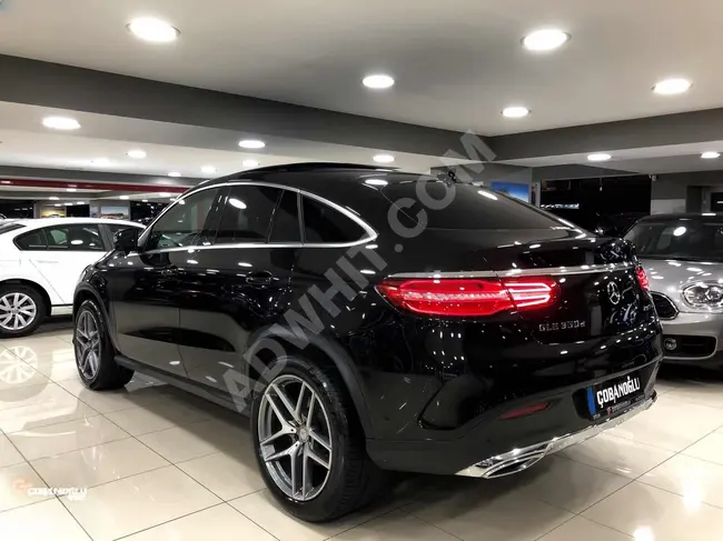 MERCEDES-BENZ GLE COUPE 350d 4MATİC AMG - بكاميرا 360 درجة , مقاعد بذاكرة , من الوكيل المعتمد