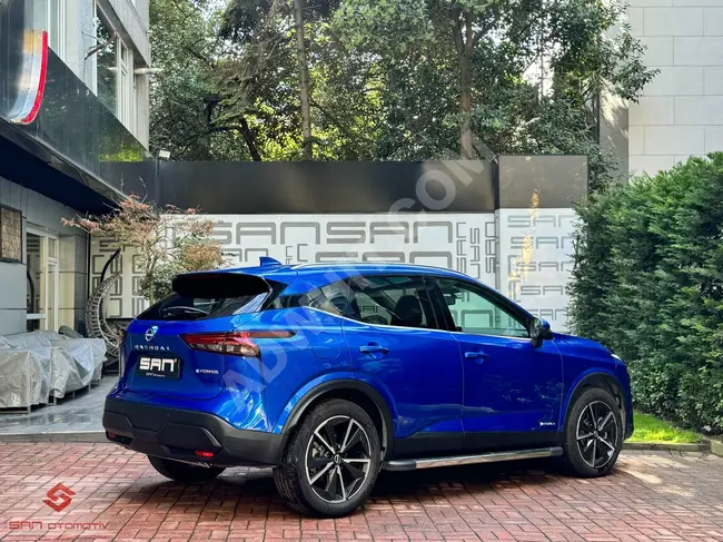 سيارة  NİSSAN QASHQAİ  1.5 e-Power موديل 2023 بدون أضرار  للبيع من SAN OTOMOTİV