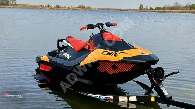 JETSKİ SEA-DOO SPARK TRİXX - بقوة 90 حصان , بنظام فرامل İBR , وضع الرجوع للخلف , رياضي , مع ميزات اضافية