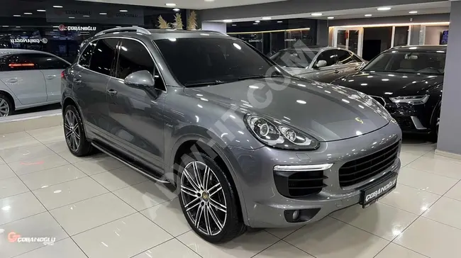 PORSCHE CAYENNE - with a power of 262 horsepower, the exterior body has been polished, 20-inch rims, carbon color, without defects,