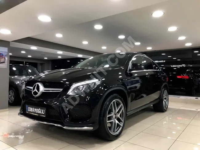 MERCEDES-BENZ GLE COUPE 350d 4MATİC AMG - بكاميرا 360 درجة , مقاعد بذاكرة , من الوكيل المعتمد