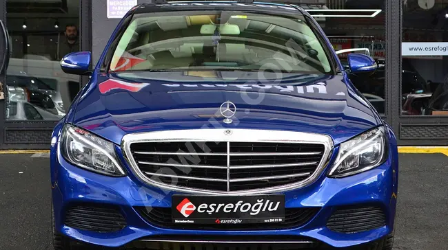 سيارةMERCEDES-BENZ   C200D EXCLUSİVE موديل 2015  جلد و سقف زجاجي من EŞREFOĞLU