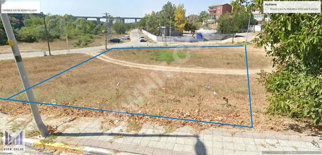 A plot of land with an area of 360 m² with permission to build 3 floors in BÜYÜKÇAVUŞLU, price urgently reduced