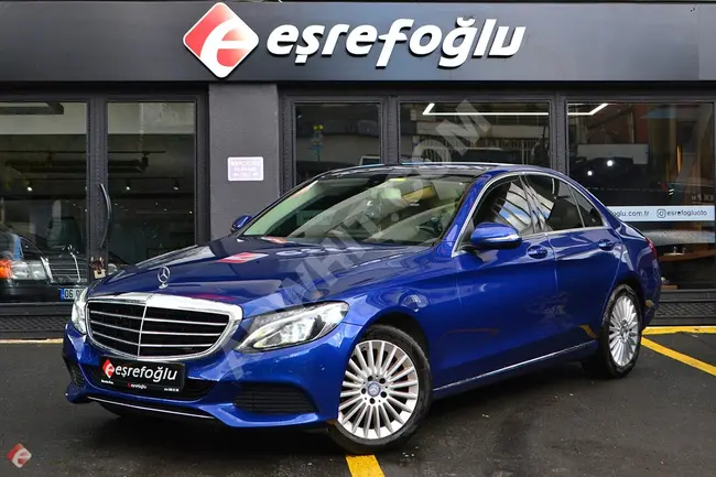 سيارةMERCEDES-BENZ   C200D EXCLUSİVE موديل 2015  جلد و سقف زجاجي من EŞREFOĞLU